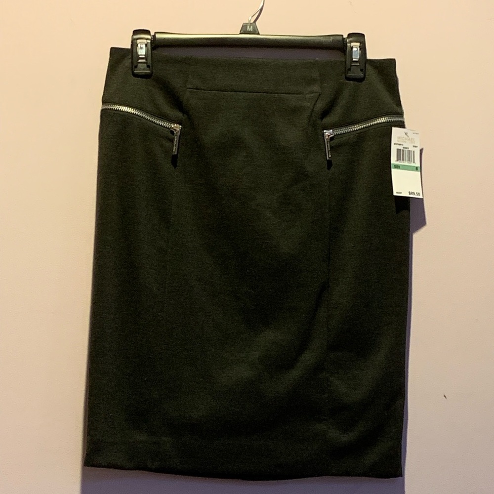 Michael Kors Charcoal Gray Pencil Skirt Size 8
